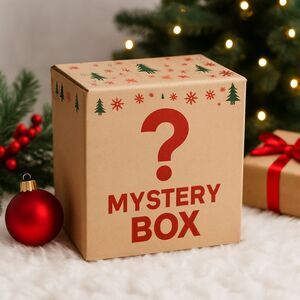 Mystery Box December Diamonds Lot of 5 NEW Christmas Ornaments Holiday Gift
